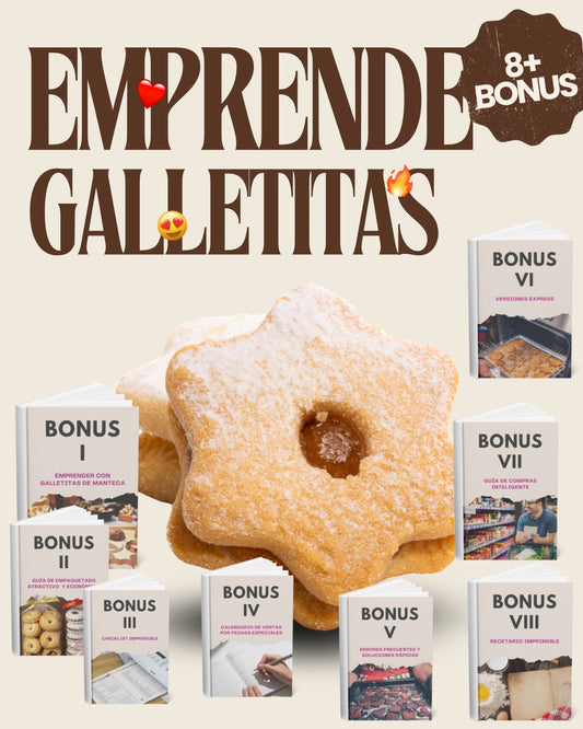 Galletitas de manteca - Guía básica para vender o regalar